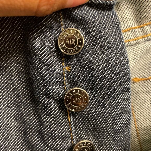 Armani Exchange Women's Jean Maxi Skirt Size 30 Reg - Picture 3 of 6